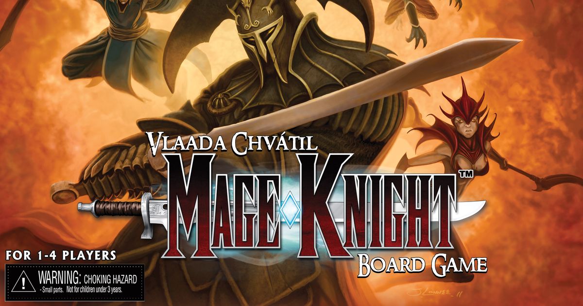 Box art for Mage Knight Board Game